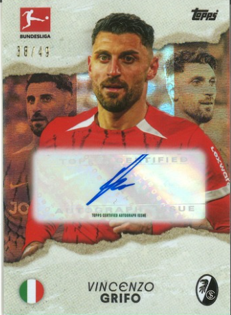 Vincenzo Grifo Auto Topps 38/49
