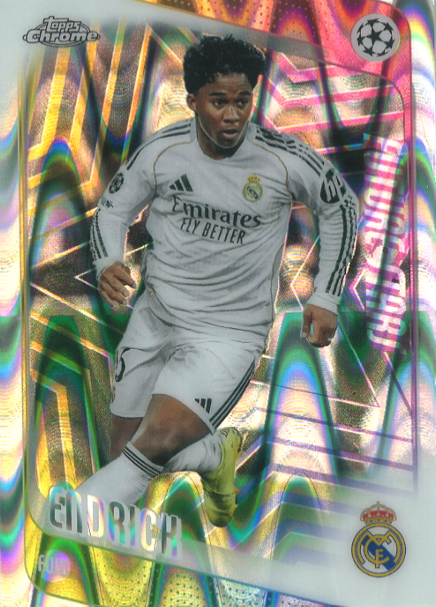 Endrick Topps Chrome Future Stars Real Madrid C.F.