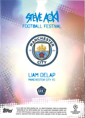Liam Delap X Steve Aoki Rookie Card Topps