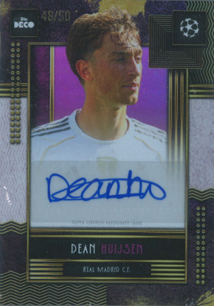 Dean Huijsen Auto Topps Current Stars 48/50